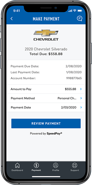 GM Financial iOS Screenshot 2